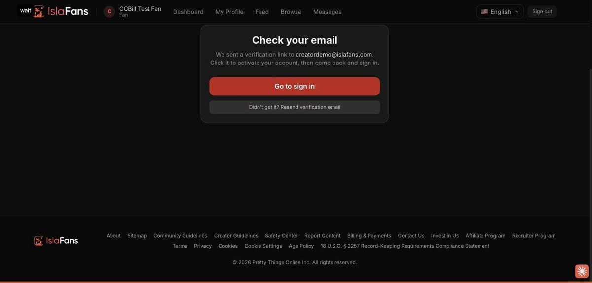 Sign up as a creator — screenshot 6