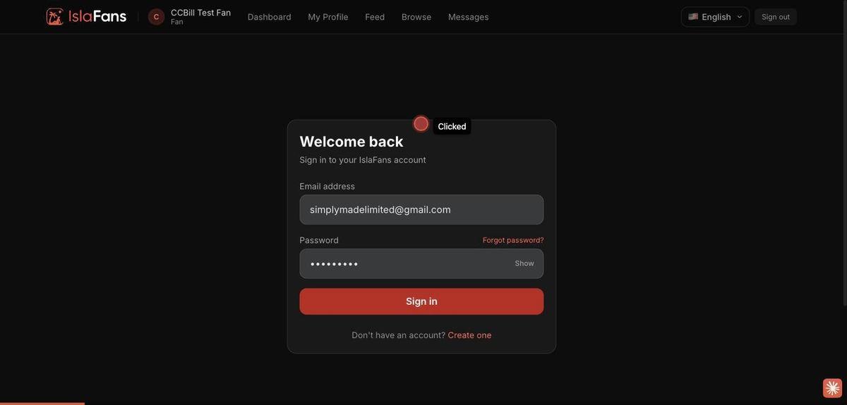 Sign in to Creator Studio — screenshot 1